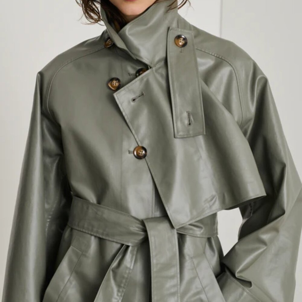 Soeur Dino Trench - Grey, Size 1/Small